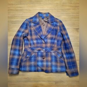 Reitmans Plaid Blazer, 6P